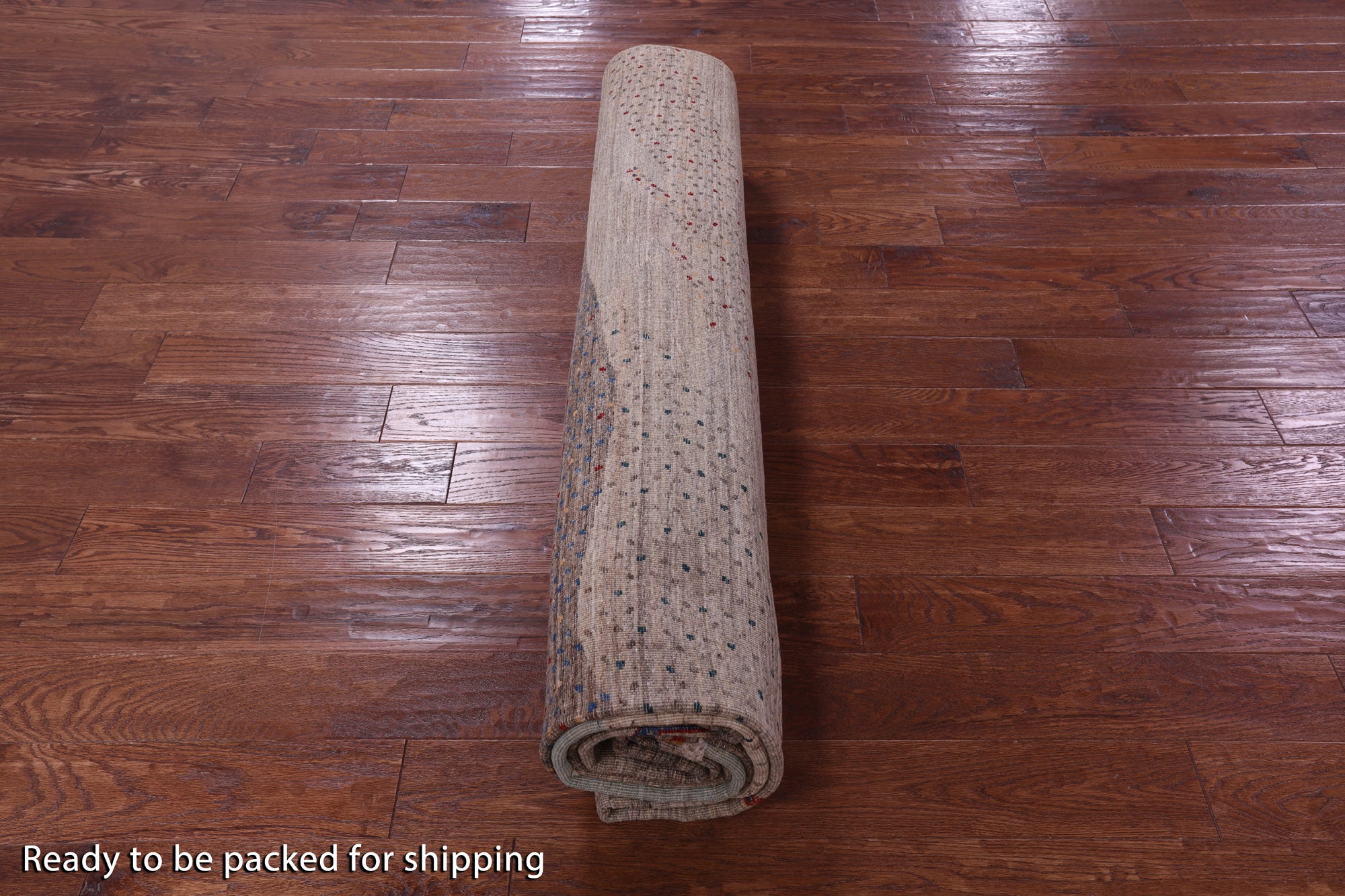 Tribal Persian Gabbeh Handmade Wool Rug - 9' 1" X 12' 1" - Golden Nile