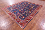 Persian Fine Serapi Hand Knotted Wool Rug - 8' 1" X 9' 8" - Golden Nile