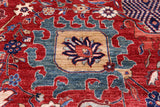 Persian Fine Serapi Hand Knotted Wool Rug - 8' 9" X 11' 9" - Golden Nile