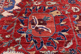 Persian Fine Serapi Hand Knotted Wool Rug - 8' 9" X 11' 9" - Golden Nile