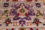 Square Persian Fine Serapi Hand Knotted Wool Rug - 10' 2" X 10' 2" - Golden Nile