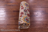Square Persian Fine Serapi Hand Knotted Wool Rug - 10' 2" X 10' 2" - Golden Nile