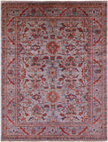 Persian Fine Serapi Hand Knotted Wool Rug - 9' 0" X 11' 10" - Golden Nile