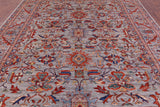 Persian Fine Serapi Hand Knotted Wool Rug - 9' 0" X 11' 10" - Golden Nile