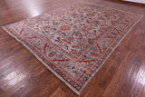 Persian Fine Serapi Hand Knotted Wool Rug - 9' 0" X 11' 10" - Golden Nile