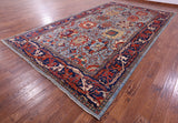 Persian Fine Serapi Handmade Wool Rug - 8' 11" X 15' 6" - Golden Nile