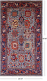 Persian Fine Serapi Handmade Wool Rug - 8' 11" X 15' 6" - Golden Nile