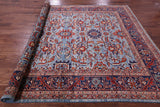 Persian Fine Serapi Hand Knotted Wool Rug - 8' 1" X 9' 10" - Golden Nile