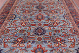 Persian Fine Serapi Hand Knotted Wool Rug - 8' 1" X 9' 10" - Golden Nile