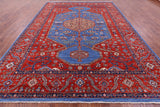 Persian Fine Serapi Handmade Wool Rug - 9' 2" X 12' 8" - Golden Nile