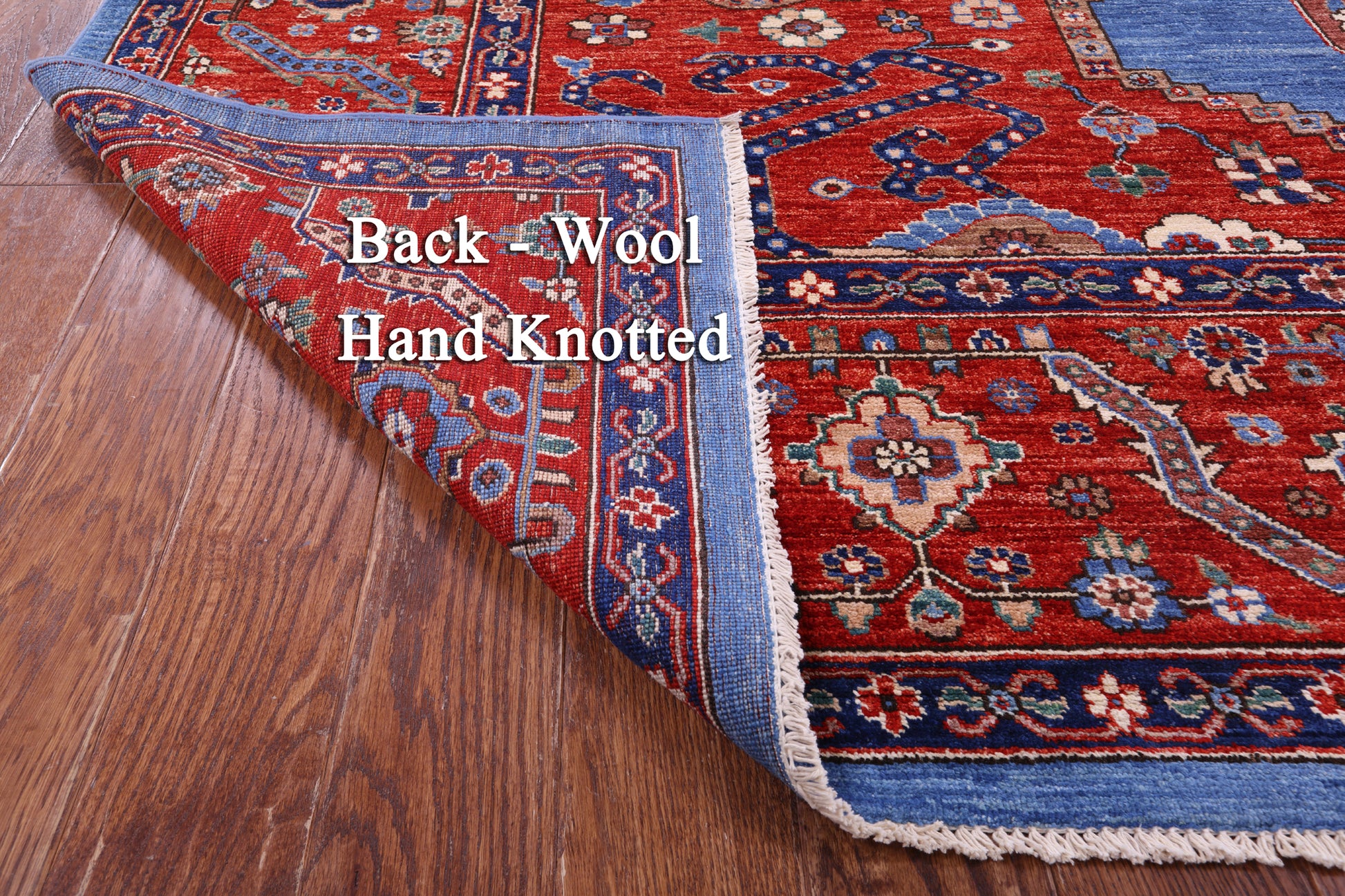 Persian Fine Serapi Handmade Wool Rug - 9' 2" X 12' 8" - Golden Nile
