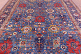 Persian Fine Serapi Hand Knotted Wool Rug - 9' 0" X 11' 11" - Golden Nile