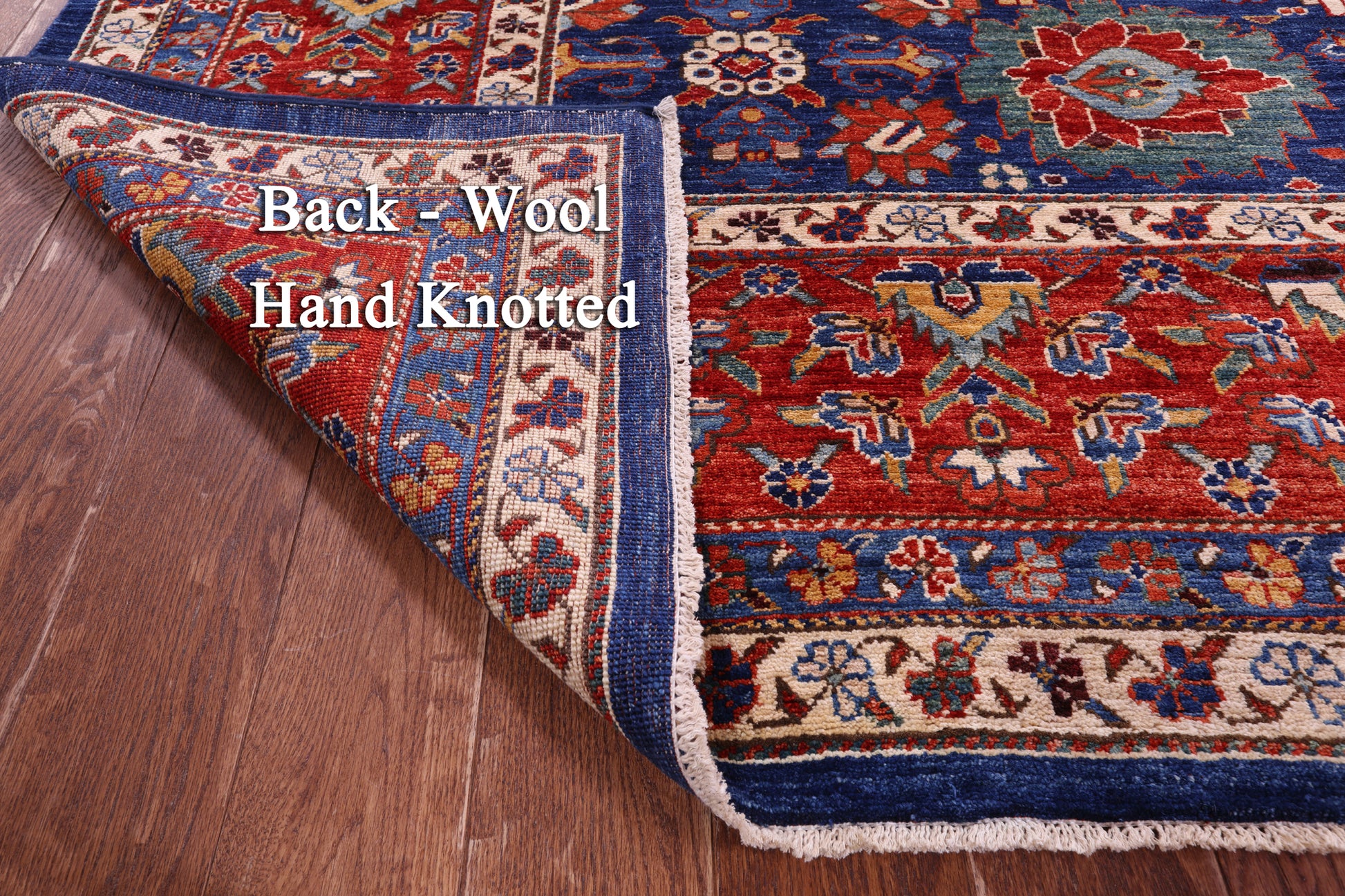 Persian Fine Serapi Hand Knotted Wool Rug - 9' 1" X 11' 7" - Golden Nile