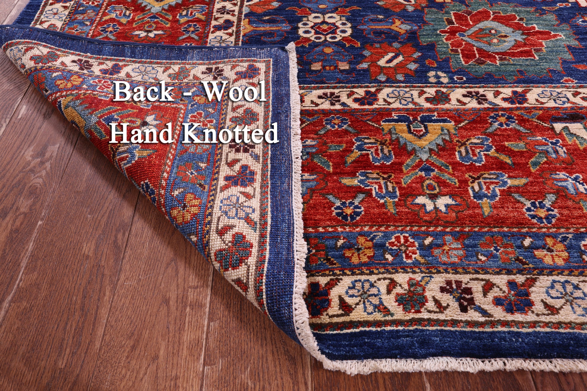 Persian Fine Serapi Hand Knotted Wool Rug - 9' 1" X 11' 7" - Golden Nile
