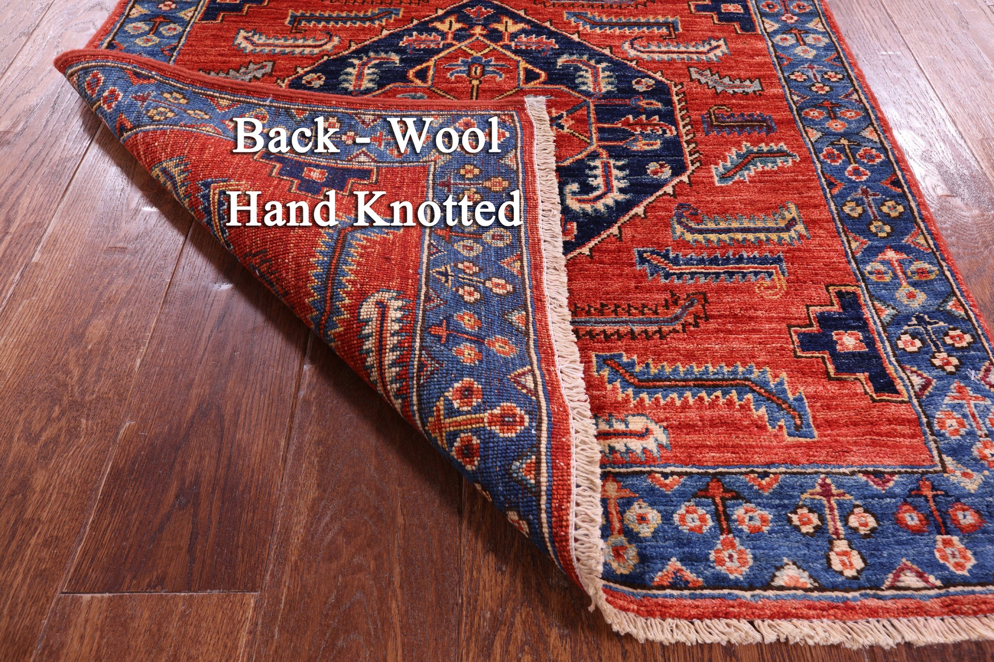 Persian Fine Serapi Handmade Wool Runner Rug - 2' 9" X 11' 8" - Golden Nile