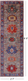 Persian Fine Serapi Hand Knotted Wool Runner Rug - 2' 7" X 8' 3" - Golden Nile