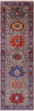 Persian Fine Serapi Hand Knotted Wool Runner Rug - 2' 7" X 8' 3" - Golden Nile