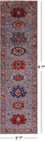 Persian Fine Serapi Handmade Wool Runner Rug - 2' 7" X 9' 7" - Golden Nile