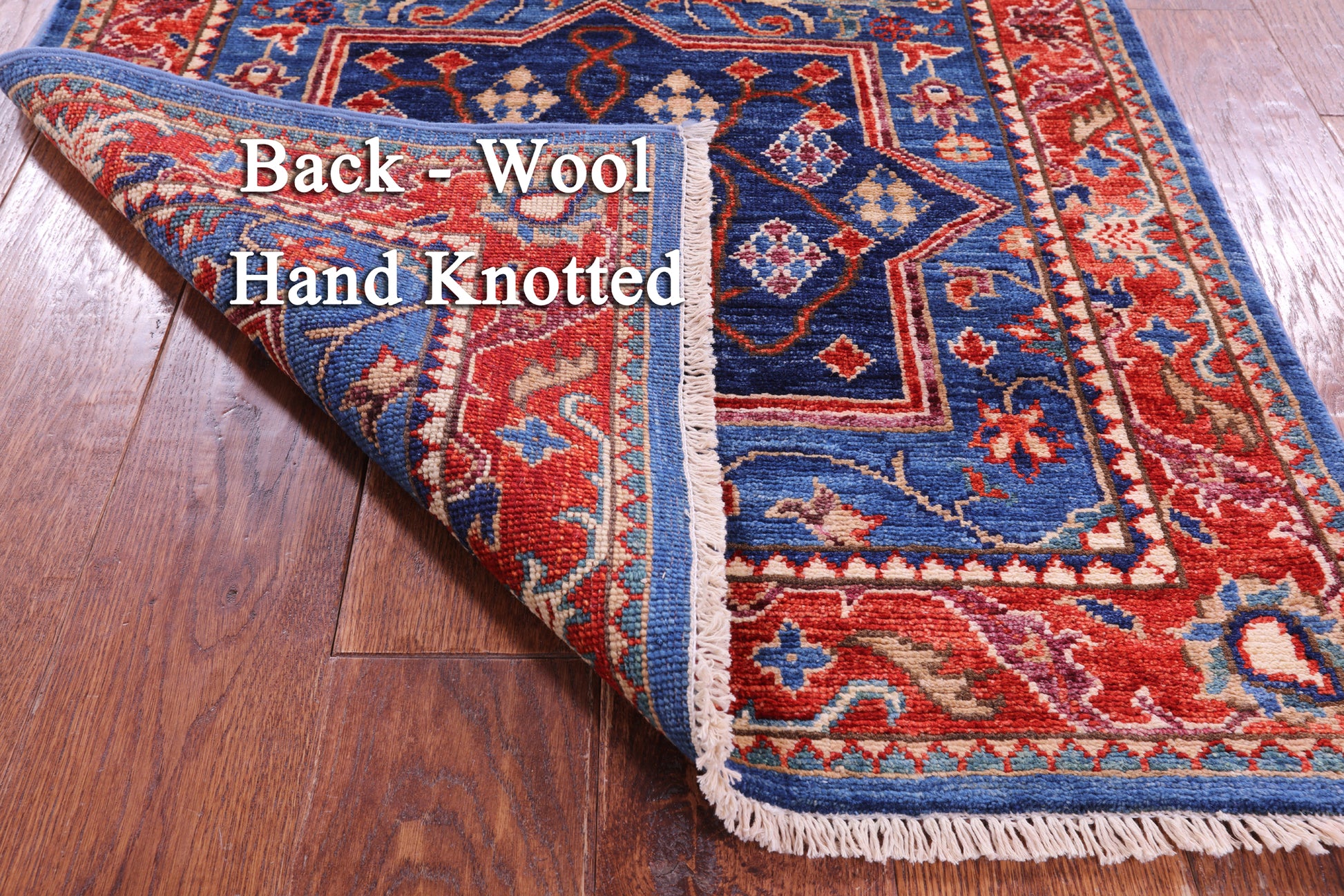 Persian Fine Serapi Hand Knotted Wool Runner Rug - 2' 8" X 10' 0" - Golden Nile