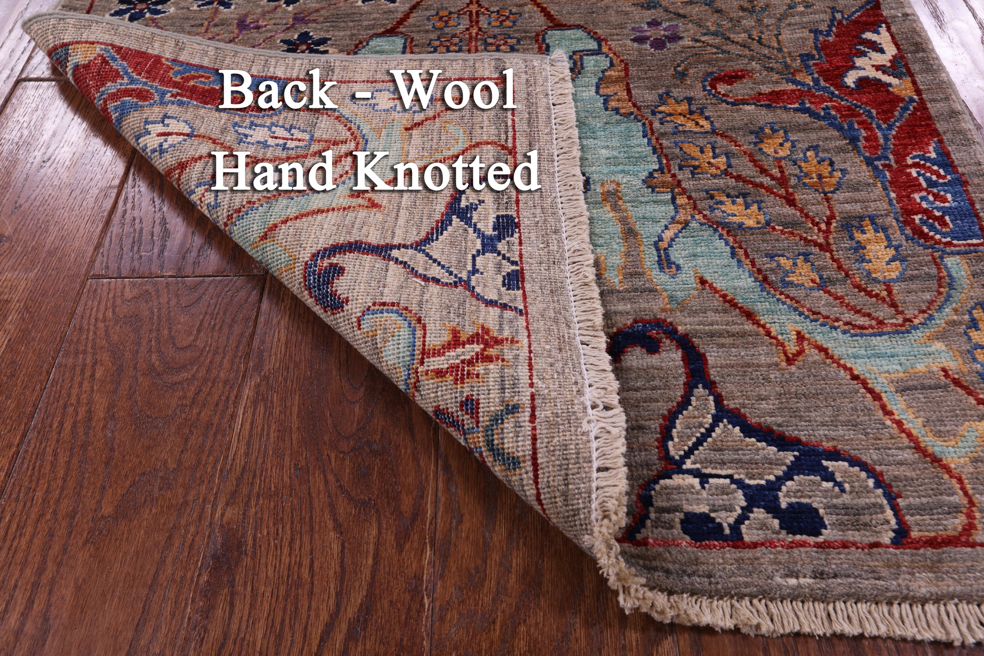 Persian Fine Serapi Handmade Wool Runner Rug - 2' 7" X 15' 8" - Golden Nile