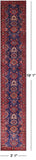 Persian Fine Serapi Hand Knotted Wool Runner Rug - 3' 1" X 19' 1" - Golden Nile