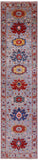 Persian Fine Serapi Hand Knotted Wool Runner Rug - 2' 8" X 11' 8" - Golden Nile
