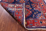 Persian Fine Serapi Hand Knotted Wool Runner Rug - 3' 1" X 9' 8" - Golden Nile
