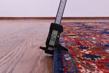 Persian Fine Serapi Hand Knotted Wool Runner Rug - 3' 1" X 9' 8" - Golden Nile