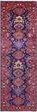 Persian Fine Serapi Hand Knotted Wool Runner Rug - 3' 1" X 9' 8" - Golden Nile