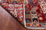 Persian Fine Serapi Hand Knotted Wool Runner Rug - 4' 2" X 11' 4" - Golden Nile