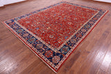 Persian Fine Serapi Handmade Wool Rug - 8' 10" X 12' 0" - Golden Nile