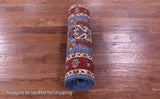 Persian Fine Serapi Hand Knotted Wool Runner Rug - 3' 0" X 11' 9" - Golden Nile
