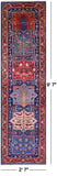 Persian Fine Serapi Hand Knotted Wool Runner Rug - 2' 7" X 9' 7" - Golden Nile