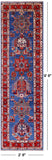 Persian Fine Serapi Handmade Wool Runner Rug - 2' 8" X 9' 8" - Golden Nile