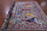 Persian Fine Serapi Hand Knotted Wool Rug - 7' 11" X 9' 10" - Golden Nile