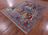Persian Fine Serapi Hand Knotted Wool Rug - 7' 11" X 9' 10" - Golden Nile