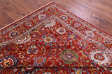 Persian Fine Serapi Hand Knotted Wool Rug - 8' 7" X 11' 11" - Golden Nile