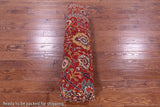 Persian Fine Serapi Hand Knotted Wool Rug - 8' 7" X 11' 11" - Golden Nile