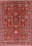 Persian Fine Serapi Hand Knotted Wool Rug - 8' 7" X 11' 11" - Golden Nile