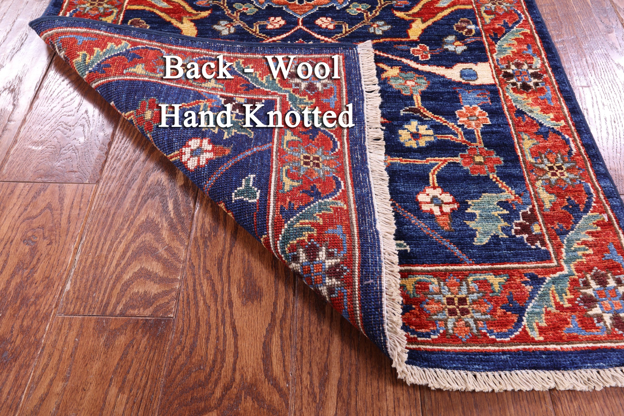 Persian Fine Serapi Handmade Wool Runner Rug - 2' 7" X 9' 9" - Golden Nile