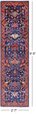 Persian Fine Serapi Handmade Wool Runner Rug - 2' 7" X 9' 9" - Golden Nile