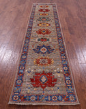 Persian Fine Serapi Hand Knotted Wool Runner Rug - 2' 8" X 11' 7" - Golden Nile