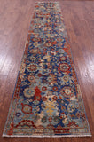 Persian Fine Serapi Handmade Wool Runner Rug - 2' 9" X 14' 5" - Golden Nile