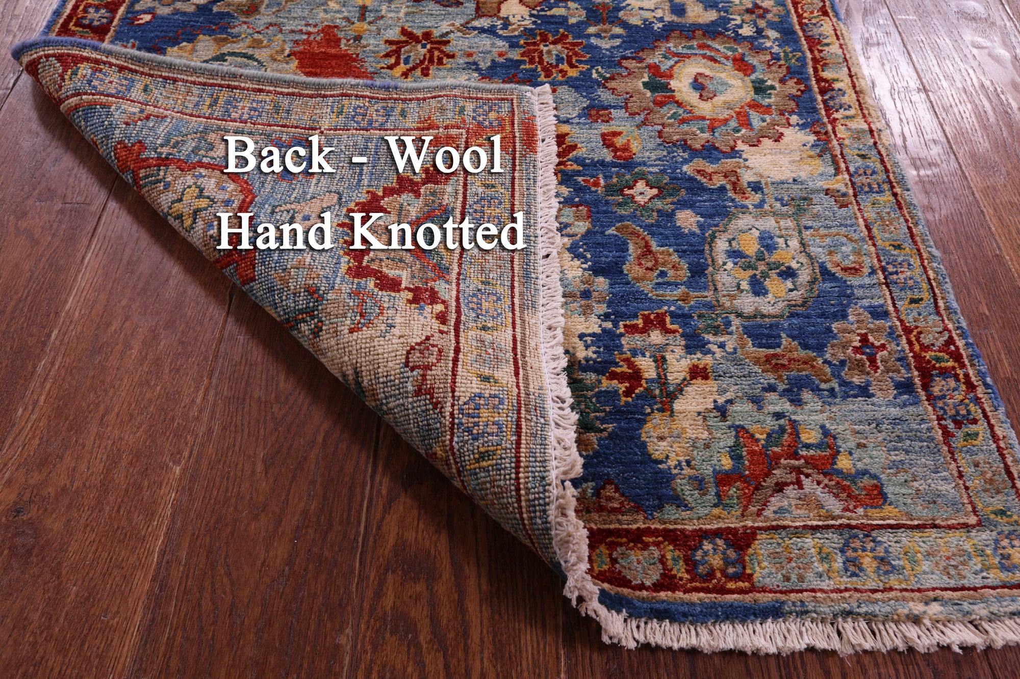 Persian Fine Serapi Handmade Wool Runner Rug - 2' 9" X 14' 5" - Golden Nile