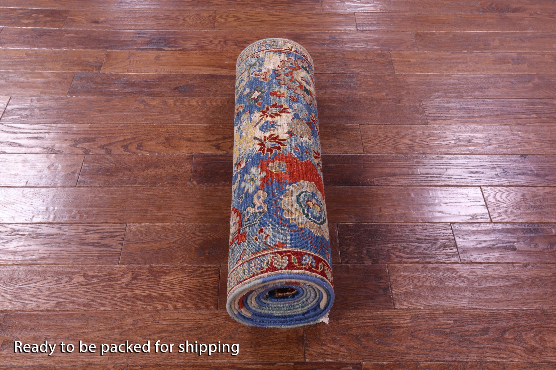 Persian Fine Serapi Handmade Wool Runner Rug - 2' 9" X 14' 5" - Golden Nile