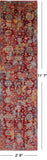 Persian Fine Serapi Hand Knotted Wool Runner Rug - 2' 9" X 11' 7" - Golden Nile