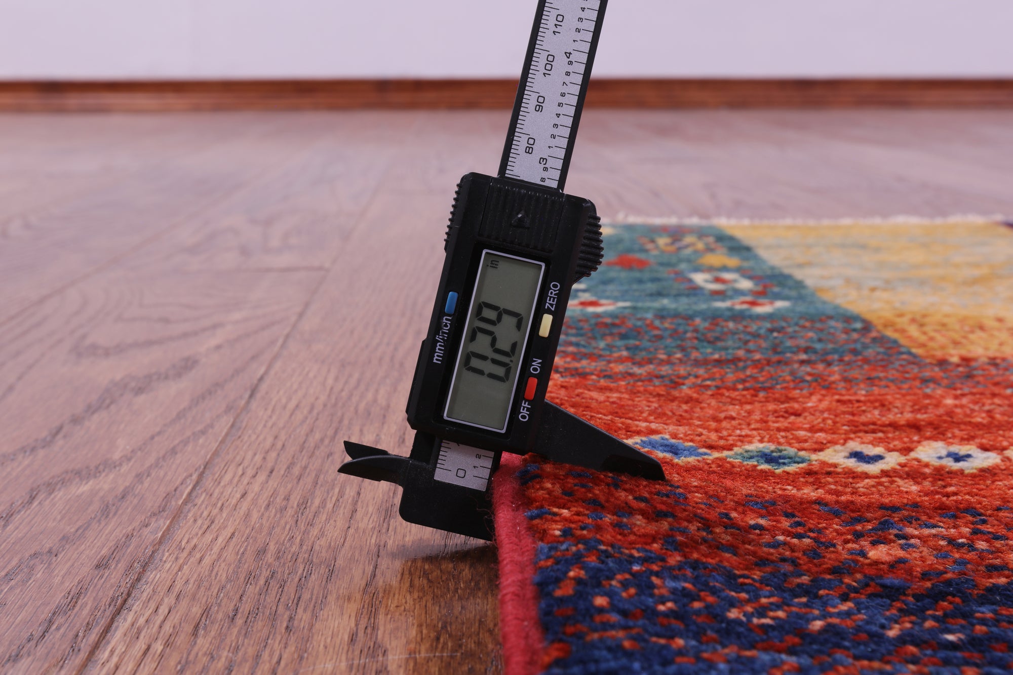 Tribal Persian Gabbeh Handmade Wool Rug - 2' 7" X 4' 1" - Golden Nile