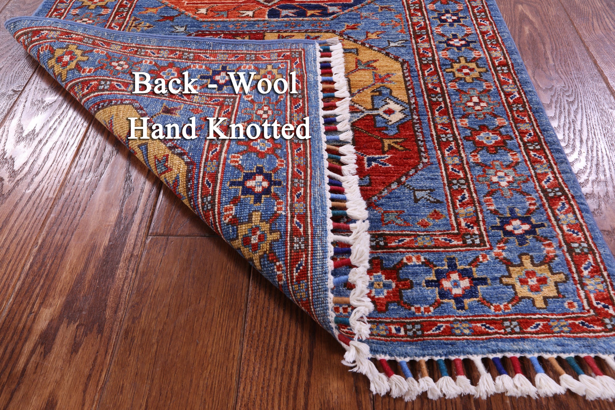 Turkmen Ersari Handmade Wool Runner Rug - 2' 8" X 6' 6" - Golden Nile