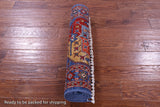 Turkmen Ersari Hand Knotted Wool Rug - 2' 6" X 7' 0" - Golden Nile