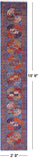 Turkmen Ersari Hand Knotted Wool Runner Rug - 2' 9" X 15' 9" - Golden Nile